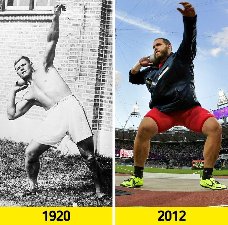 Lodes grūscaronana Autors: Lestets Kā ir mainījies sports pēdējo 100 gadu laikā?