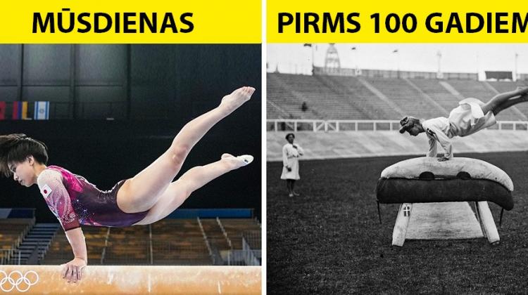 Kā ir mainījies sports pēdējo 100 gadu laikā?