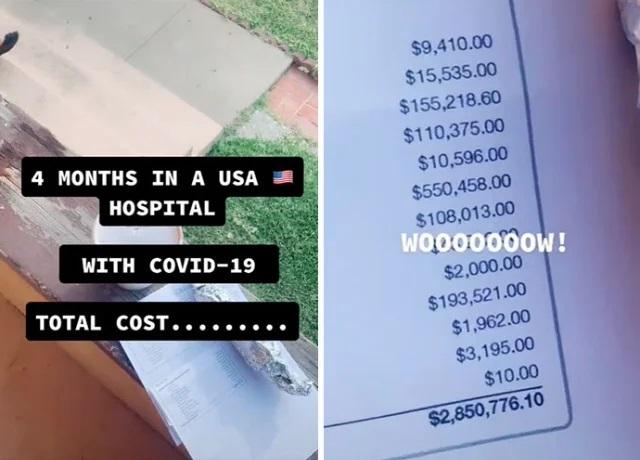 Kā četru mēnescaronu laikā var... Autors: Lestets 14 ASV slimnīcu rēķini, kas liks šausmās saķert galvu