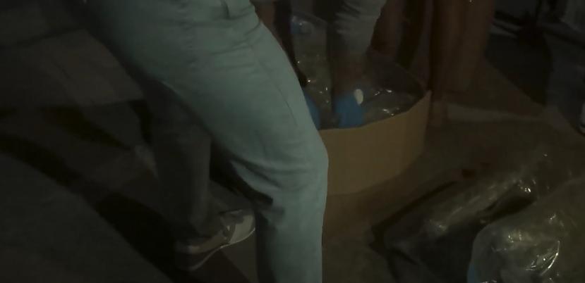 Valsts policija bija saņēmusi... Autors: matilde VIDEO ⟩ Kādā Jaunmpārupes ēkas pagrabā policija atrada 51 kilogramu marihuānas