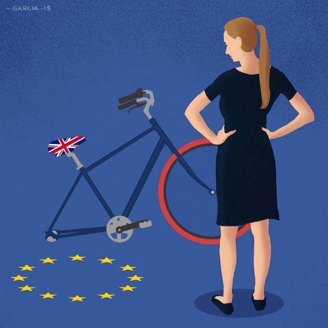Brexit sekas Autors: Zibenzellis69 Šis mākslinieks ilustrē mūsdienu sabiedrības problēmas. Šeit viņa jaunākie darbi