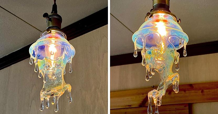 Skaista pilienu veida lampa Autors: Zibenzellis69 18 fantastiski dizaina risinājumi, kuri ir ne tikai skaisti, bet arī praktiski