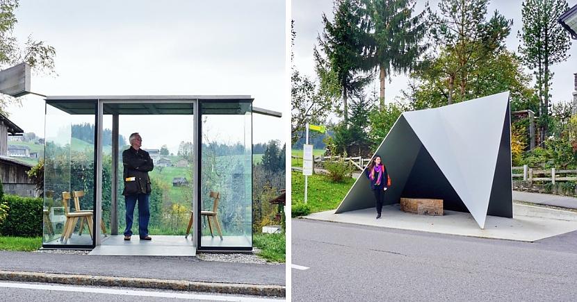 Arhitekti no septiņām valstīm... Autors: Zibenzellis69 15 oriģinālas pieturas no visas pasaules, kur autobusa gaidīšana sagādā prieku