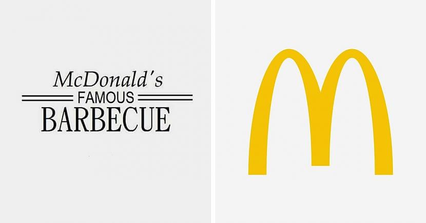 McDonalds logotips 1940 un... Autors: Zibenzellis69 17 pirmie pasaulslavenu zīmolu logotipi, kuru sākotnējais dizains jūs pārsteigs