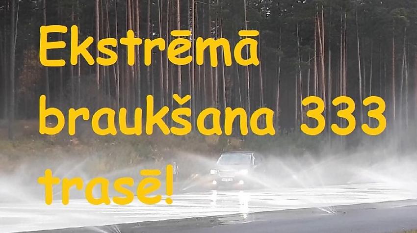 Ekstrēmā braukšana 333 trasē