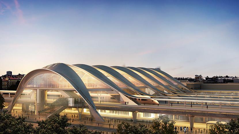 Esoscaronos peronus jeb... Autors: matilde Lūk, kā izskatīsies Rīgas centrs pēc «Rail Baltica» izbūves
