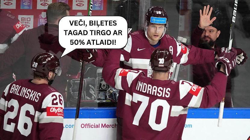Internetā lielu troksni radīja... Autors: matilde 50% atlaižu kods, lai pirktu biļetes uz Latvijas hokeja izlases spēlēm