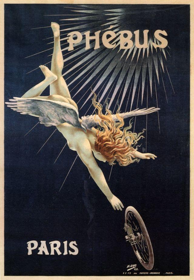 Franči ne tikai iemīlēja... Autors: Zibenzellis69 Māksla un velosipēdi: 1890. gadu franču velosipēdu plakātu valdzinošās pasaule