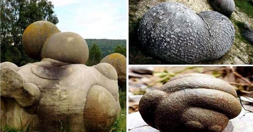 Atscaronķirībā no parastiem... Autors: Lestets Rumānijas noslēpumainie akmeņi aug un pārvietojas paši