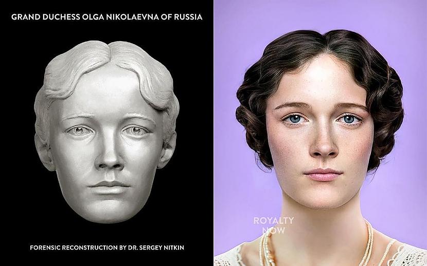 Olga Nikolajevna Autors: Zibenzellis69 25 vēsturiskas personas, kuru izskats ir atjaunots ar grafiskā dizaina palīdzību