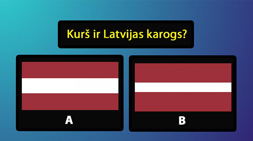 Tests: Vai tu vari atzīmēt pareizi dažādu valstu karogus?