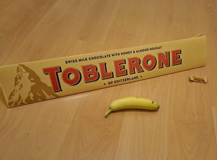 quotScaronis lielais Toblerone... Autors: Lestets 16 bildes, kas ļauj novērtēt dažādas lietas tās salīdzinot