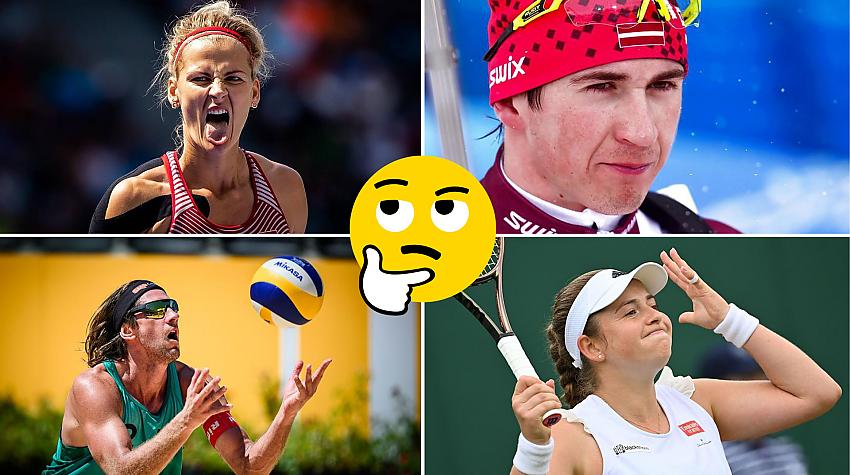 Tests: Vai tu zini, kā sauc šos Latvijā populārus sportistus?