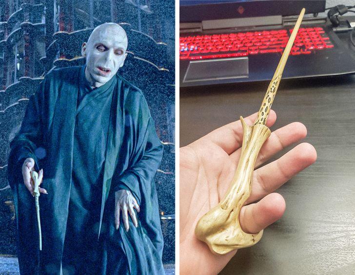 Voldemorta lomas atveidotājs... Autors: The Diāna Sīkas detaļas no Harija Potera filmām, kuras daudzi nezina