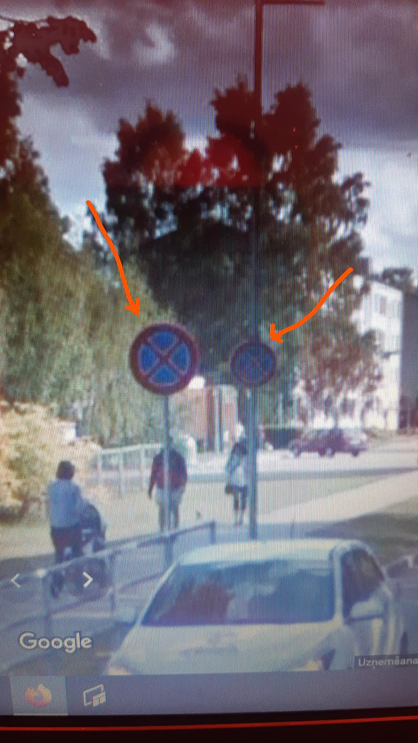 Siguldā bija divas zīmes tur... Autors: Andris Vietnieks Vēl daži mani īstenotie ceļu satiksmes uzlabojumi...