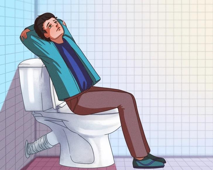 Pētījumi liecina ka sēdus... Autors: Lestets Vai tu zini, kā pareizi lietot tualeti?