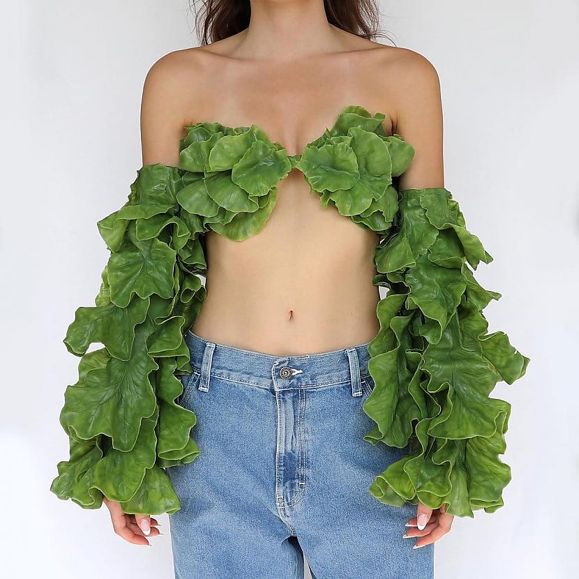 Salātu augscarondaļa Izskatās... Autors: Zibenzellis69 Monreālas mākslinieks rada dīvainus attēlus, apvienojot nesaderīgas lietas