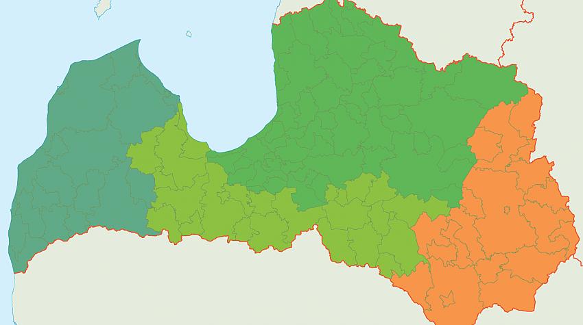 Tests: Vai vari atpazīt 10 lielāko Latvijas pilsētu ģerboņus?