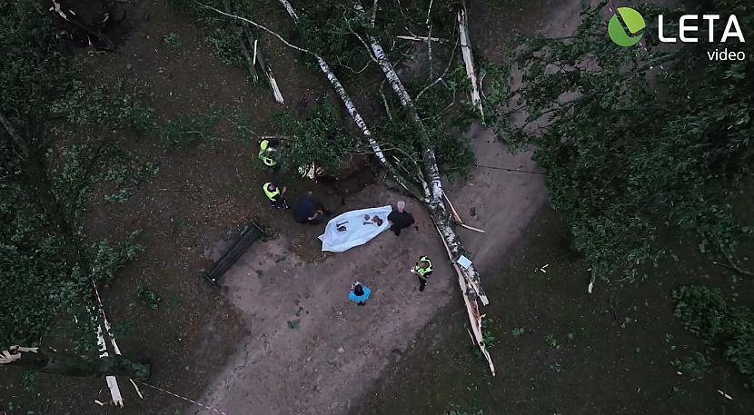 Bauskas pilskalnā spēcīgā... Autors: matilde Bauskas pils teritorijā atrastas cilvēku mirstīgās atliekas