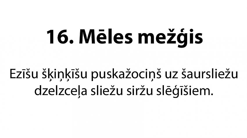 20 jautri mēles mežģi latviešu valodā. Vai tu vari tos izrunāt?