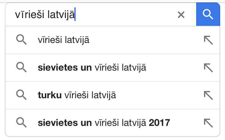  Autors: matilde 25 interesanti un amizanti jautājumi, kurus latvieši uzdod «Google»