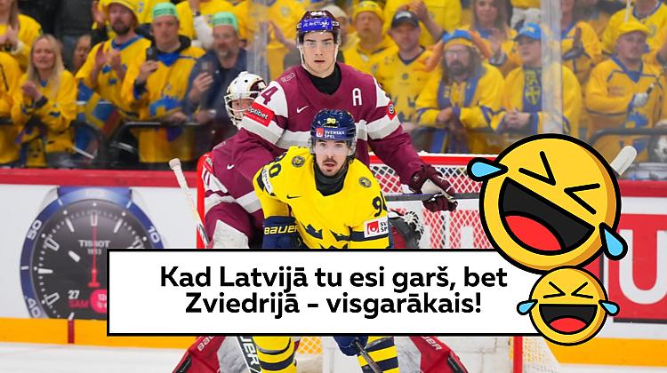 41 izcila memīte no pasaules čempionāta hokejā, kas tev IR jāredz!